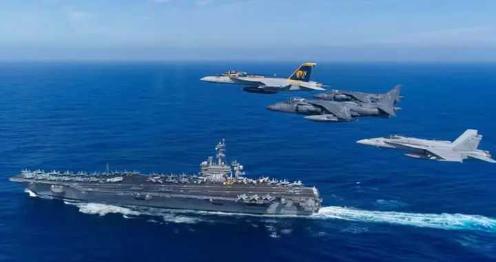 美国“尼米兹”号航空母舰是美国海军现役最古老的航母