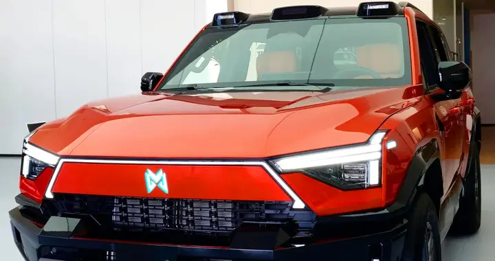 跟华为玩的越野车不多见，这配乾崑全家桶的“猛家伙”有点不一样