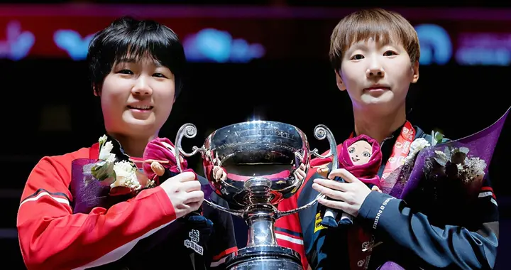 WTT总决赛-王曼昱4-2蒯曼，成功卫冕女单冠军!大丫头首进世界前三