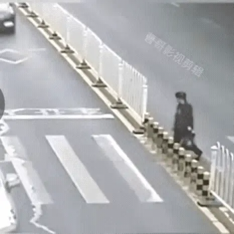 龙国行天下：她以为小车司机看到她从斑马线