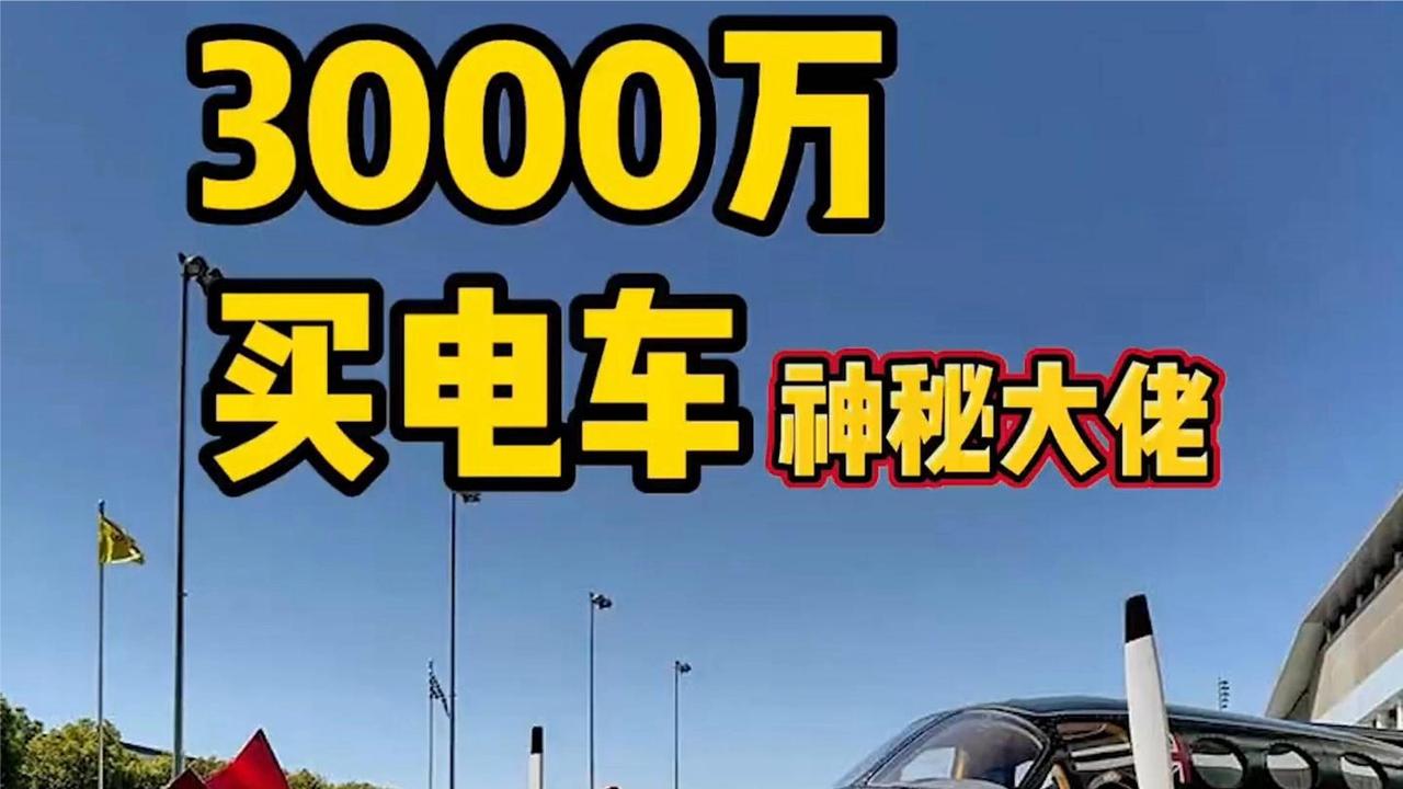 什么人会花3000万买电车？