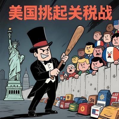 六耳猕猴：近期美国关税战，一场自欺欺人的
