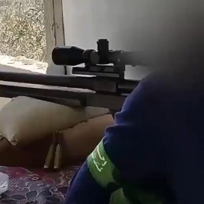 全局观：可惜哈马斯的弹药太少了，狙击枪只