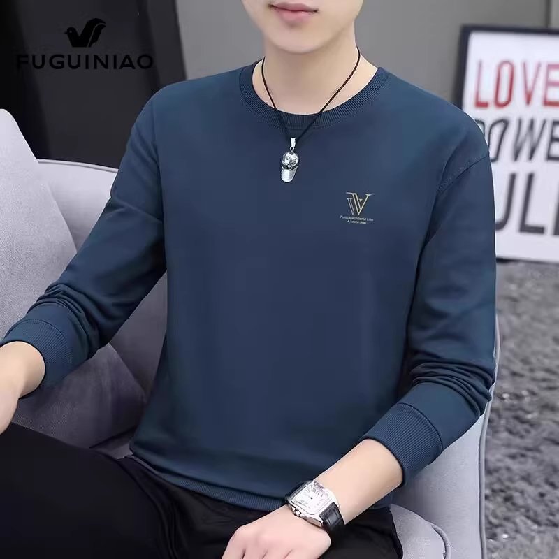 富贵鸟男士休闲长袖