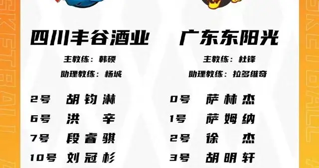 胡明轩爆发狂砍26分 奎因36+11+6 徐杰8中2 广东104-76...