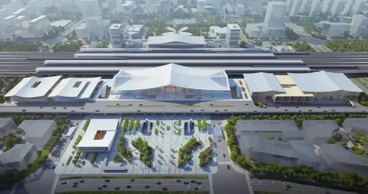 张家港东站房开工但非高架27年通，沪通与南沿江不通还需站内换乘