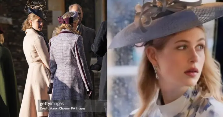 真抗冻！英王室圣诞步行，露易丝女爵光腿穿凉鞋，18岁弟弟帅出圈