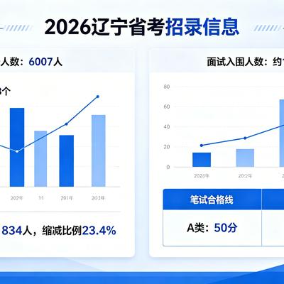尚思睿教：刚刚辽宁公务员考试成绩发布