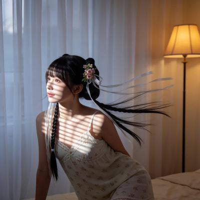 摄影实战：这张石窗台坐拍作品，是整组中光