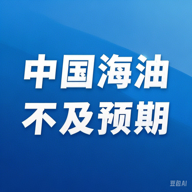 中海油24年业绩不及预期，该咋整啊？