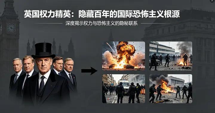 深扒：英国权力精英，才是隐藏百年的国际恐怖主义根源