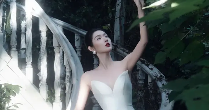 王玉雯，泛着朦胧柔光