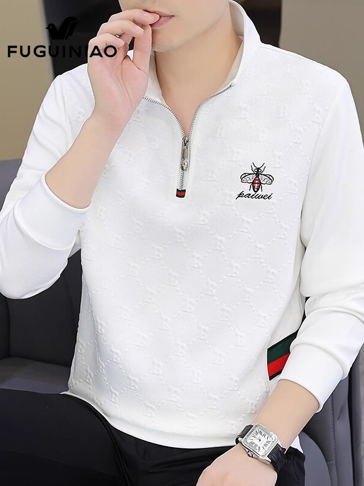 富贵鸟半长袖t恤男