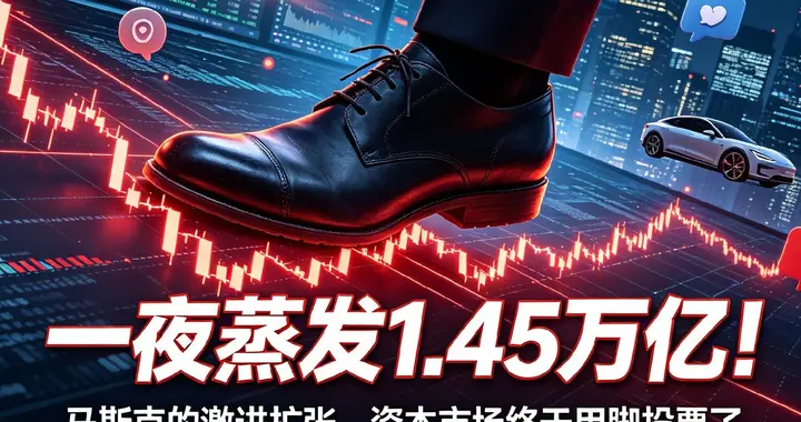 一夜蒸发1.45万亿！马斯克的激进扩张，资本市场终于用脚投票了