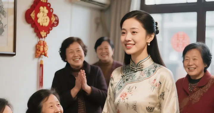 正月初二姑妈们回娘家，万人迷用苏州话喊“姑妈”，满屋子安静了