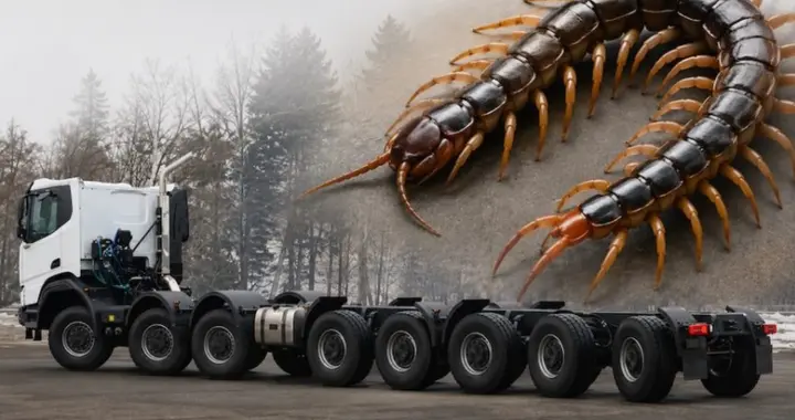 官方绰号蜈蚣，16×16多轴重型工程卡车解析