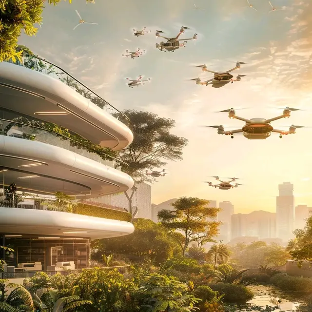 未来，科技飞速发展，我们的生活将迎来翻天覆地的变革。