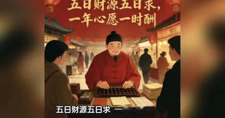 正月初五迎财神请欣赏清代诗人蔡云著名《竹枝词》