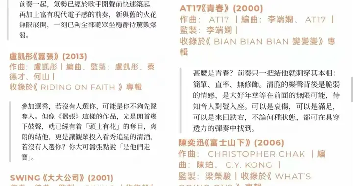 新世纪最精彩的9首港乐前奏：张国荣、梅艳芳合体夺冠；王菲上榜