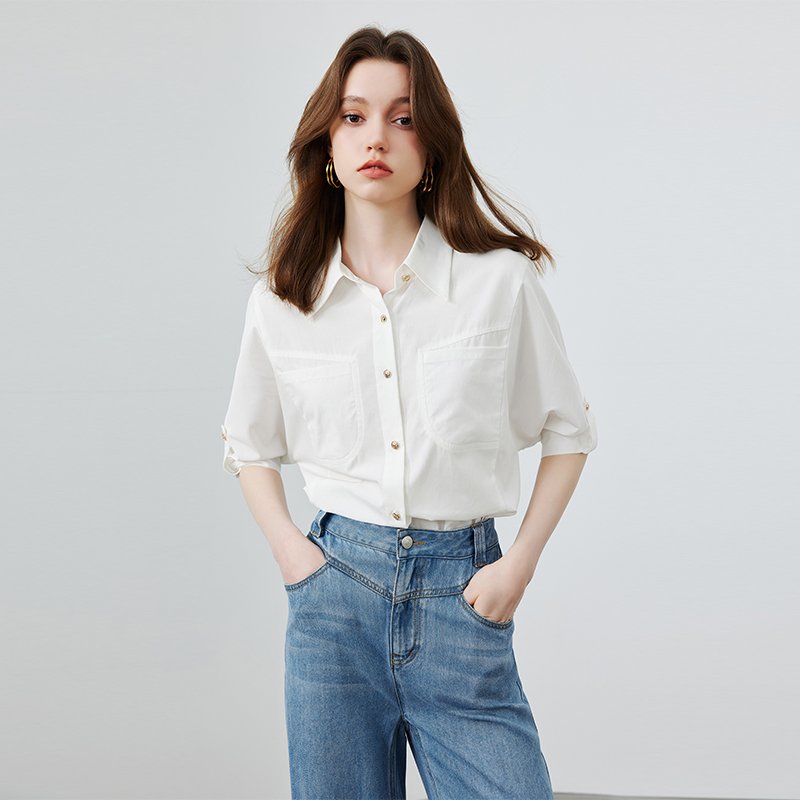 KBNE2024设计感多色衬衫