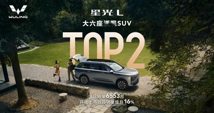 星光L斩获大六座插混SUV销量TOP2，十万级大六座持续热销领跑