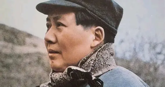 1948年毛主席途经五台山，面对弥勒佛，幽默地说：胖师傅，久违了