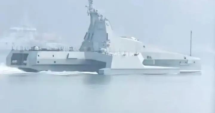 500吨小艇装护卫舰火力！国产虎鲸无人艇海试，40节狂飙颠覆海战