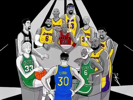 NBA历史球星，唯独只有詹姆斯偏离了赛道？