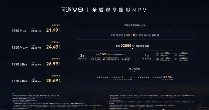 性价比封神！极狐问道V9预售开启，亲民定价解锁50万豪华配置