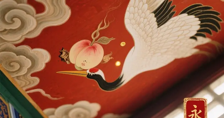 乾隆在倦勤斋天花板上画仙鹤衔桃那天 太医呈上第三张续命方子——