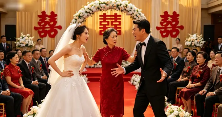 婚礼老公当众说每月给婆婆18000，我：你月薪5200，缺的12800谁补