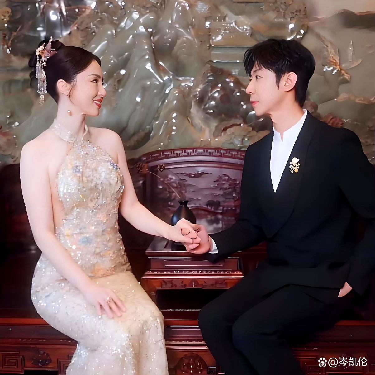 6月21日董璇结婚一周年，全网等了一年的那句“对不起”终于来了，9岁差...
