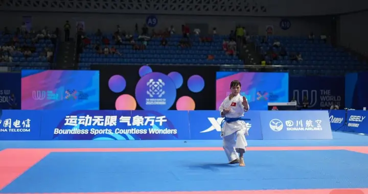 世运快报丨祝贺刘慕裳！拿下成都世运会空手道女子个人项目金牌