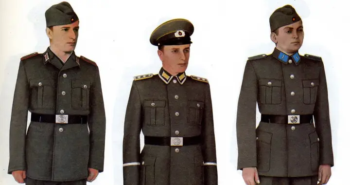 1956到1986年东德人民军军服历史（一）