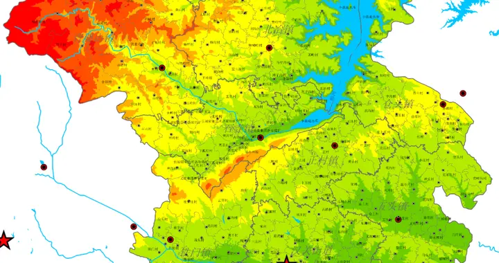 新安县地形、乡镇、村庄、交通、人口地图