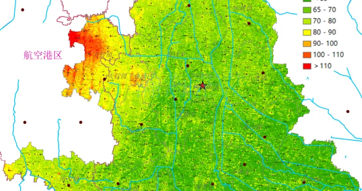 尉氏县地形、乡镇、村庄、交通、人口地图