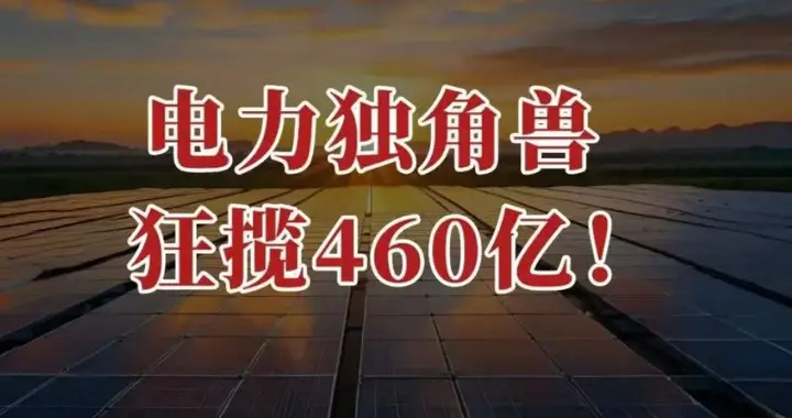 狂揽440亿，电力独角兽，登顶全球第一！