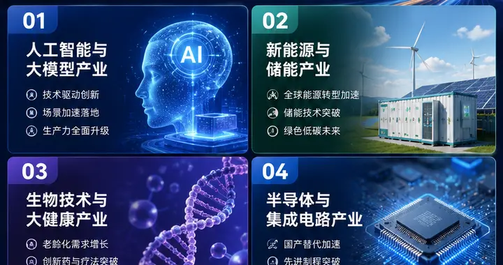 谁才是 2026 的黄金赛道？AI、新能源、半导体，差距一目了然！