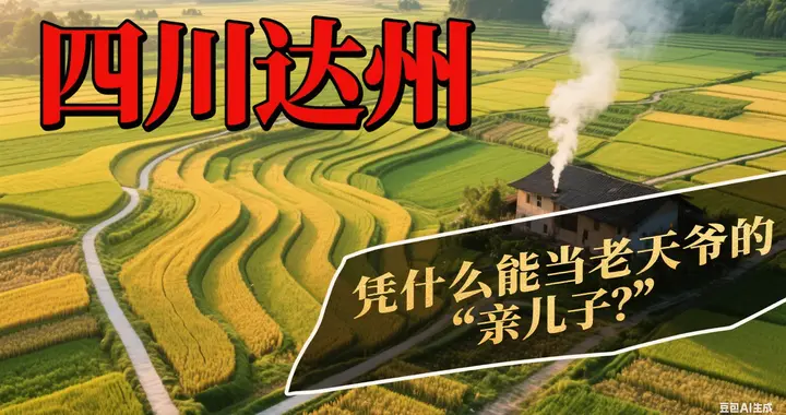 四川达州，凭什么能当老天爷的“亲儿子”？