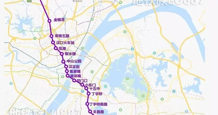 武汉地铁6条线路有可能入选第五期规划，主打主城加密、枢纽串联