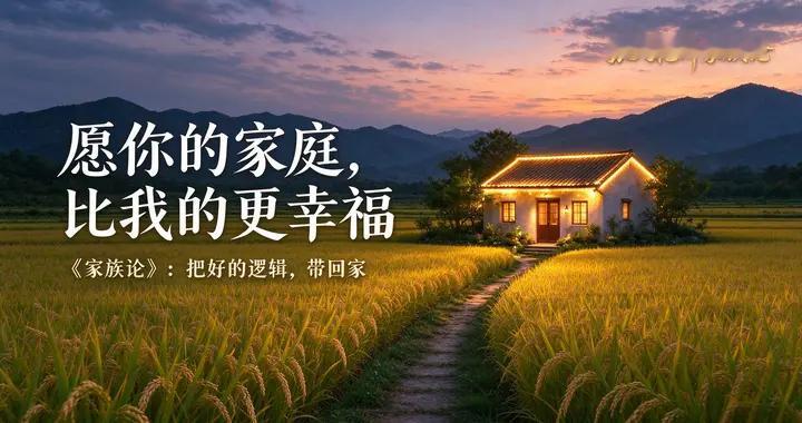 思辨我读《家族论》，初读难以认同，读懂方知认知需要重构。