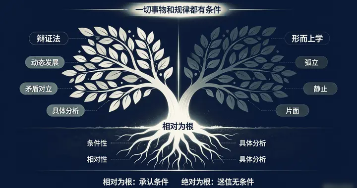 相对为根——辩证法的底层逻辑和形而上学的根本敌人