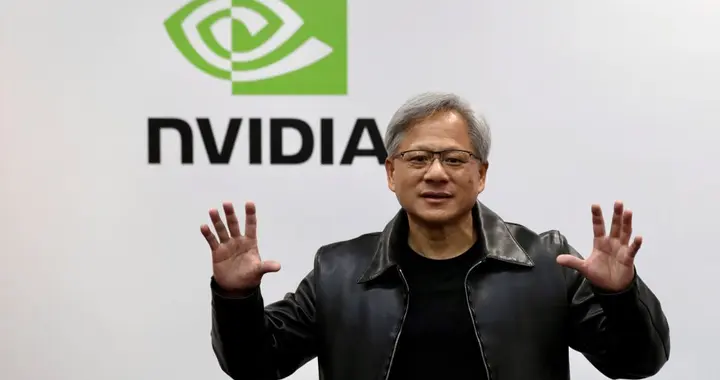 黄仁勋登上空军一号后马上换了一身衣服，这次来北京非同小可