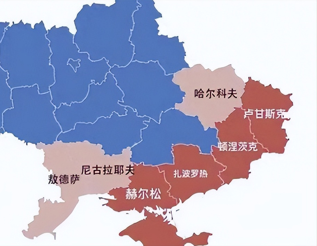 俄罗斯为何非要得到乌东？赫尔松事关第聂伯河出海口，俄志在必得