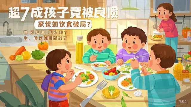 惊！超7成孩子竟被不良饮食习惯“捆绑”，家长如何破局？