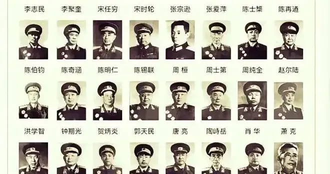 57名开国上将，分别属于哪个方面军，红军时期谁的军职最高？