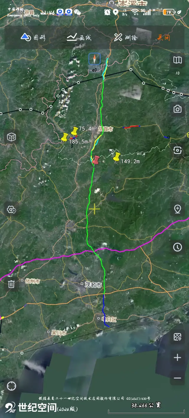 包茂高速水汶镇至广东段必须扩建成双向八车道，以提高通行效率