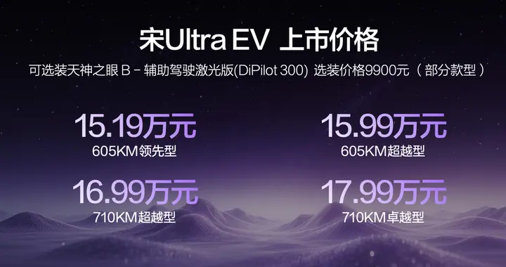 5分钟告别焦虑，9分钟满电出发！宋Ultra EV 15.19万起开启闪充时代