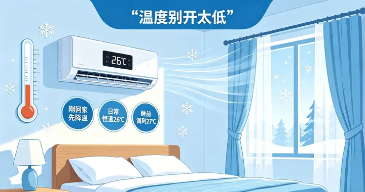 空调怎么用最省电，看看你是不是也用错了