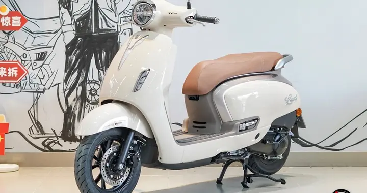 博世ABS+日立TCS，2025款豪爵Lumi125复古踏板，售价10180元起